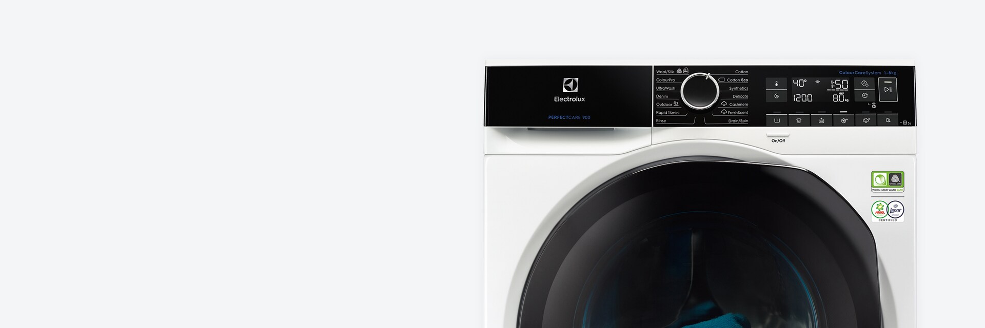 Electrolux front loaded washing machine